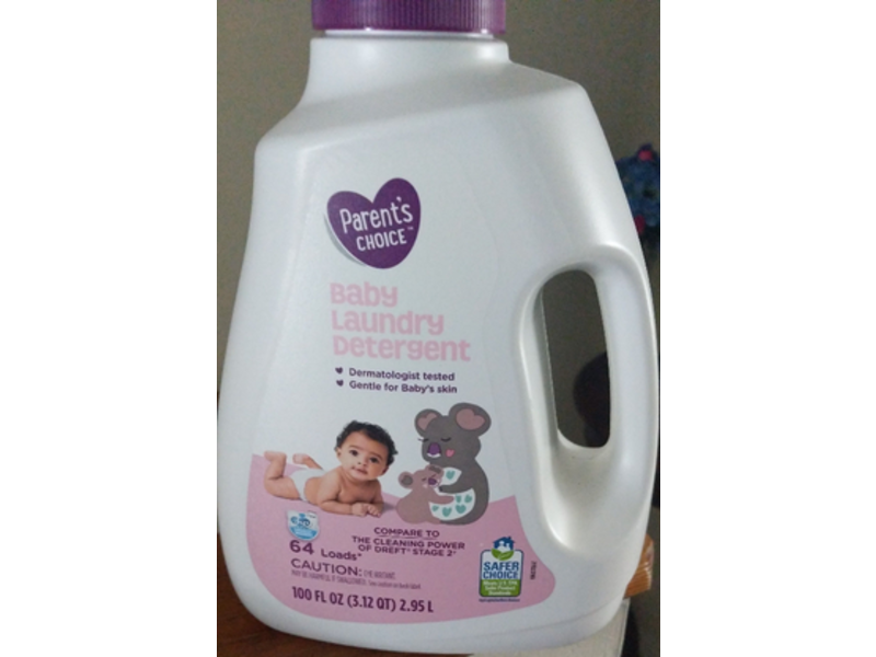 Parent's Choice Baby Laundry Detergent, 64 Loads, 100 fl oz/2.95 L