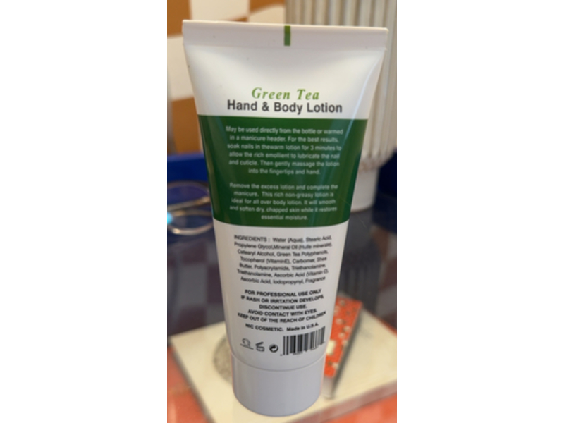 Green Tea Natural Moisturizing Hand & Body Lotion, 2.7 oz/80 mL