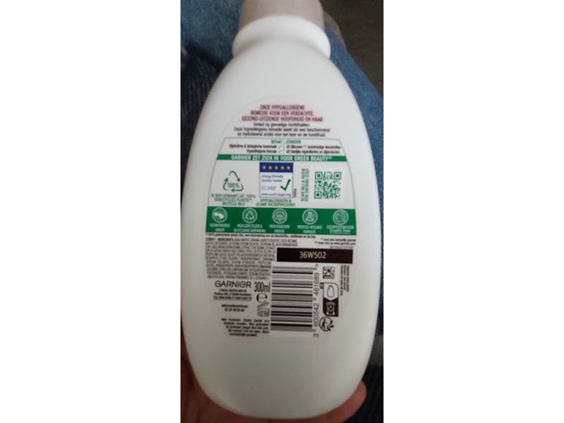 Garnier Loving Blends Verzachtende Shampoo, Milde Haver, 300 mL