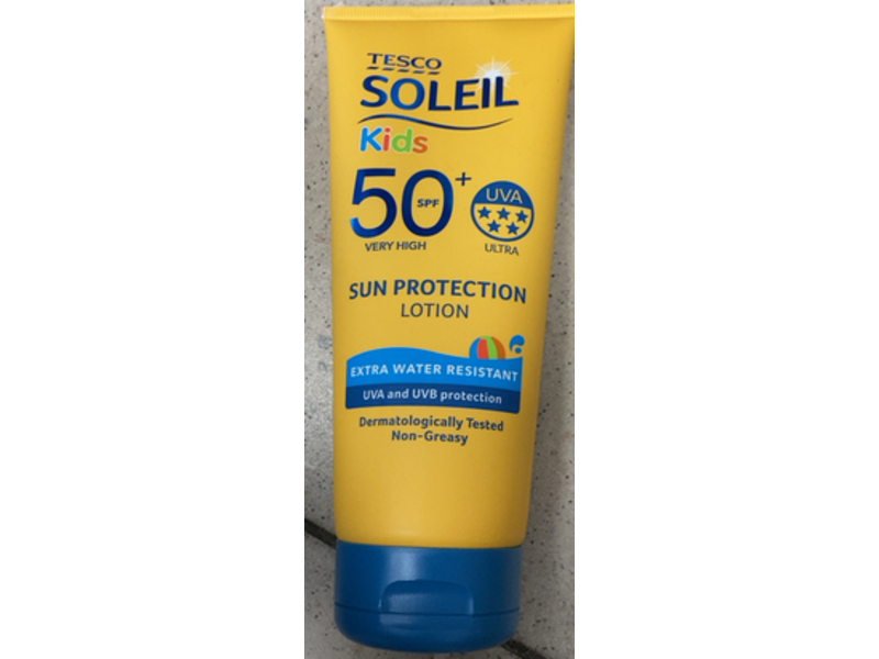 Tesco Soleil Kids Sun Lotion, SPF 50+, 200 mL