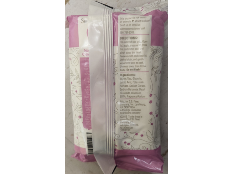 Summer's Eve Cleansing Cloths, Island Splash, 5 In 1, 32 Count