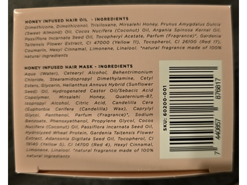 Gisou Honey Infused Hair Oil & Hair Mask Set