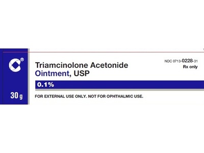 Triamcinolone Acetonide Ointment 0.1%, 30 g, Cosette Pharmaceuticals (Rx)