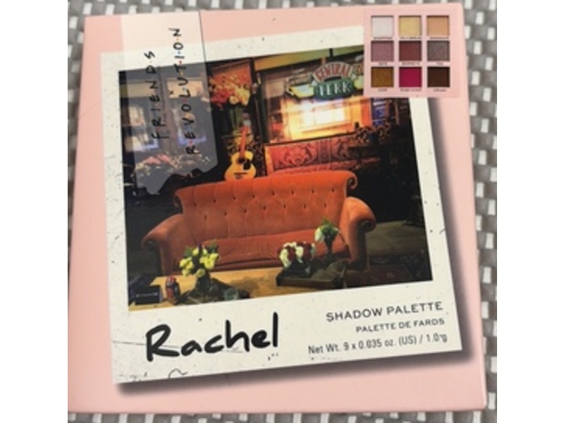 Revolution x Friends Eyeshadow Palette, Rachel, 0.035 oz/1 g
