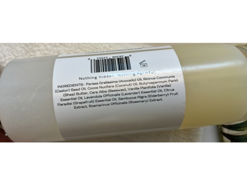 Beauty From Bees Body Serum, Sweet Vanilla, 32 fl oz/1 L