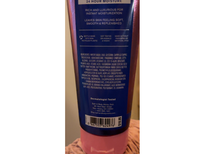 Bath & Body Works Pastel Skies Body Cream, Shea Butter, Hyaluronic Acid, 8 oz/226 g