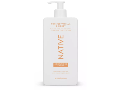 Native Moisturizing Lotion, Toasted Vanilla & Honey, 16.5 fl oz/487 mL