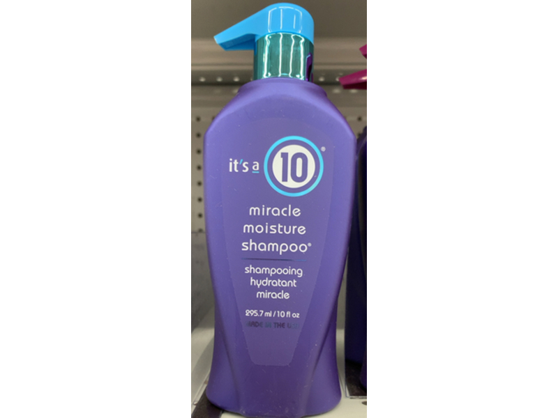 It's a 10 Miracle Moisture Shampoo, 295.7 mL