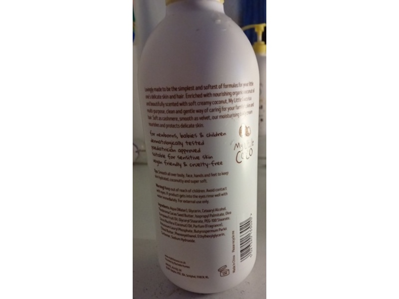 My Little Coco Moisturising Body Cream, 11.8 fl oz/350 mL