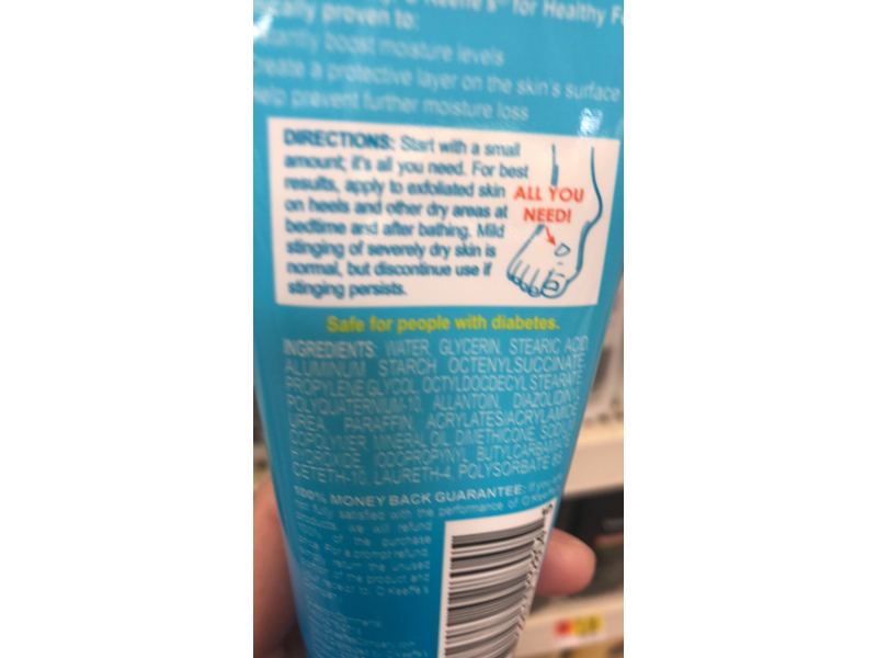 O'Keeffe's for Healthy Feet Foot Cream Tube, 3 oz