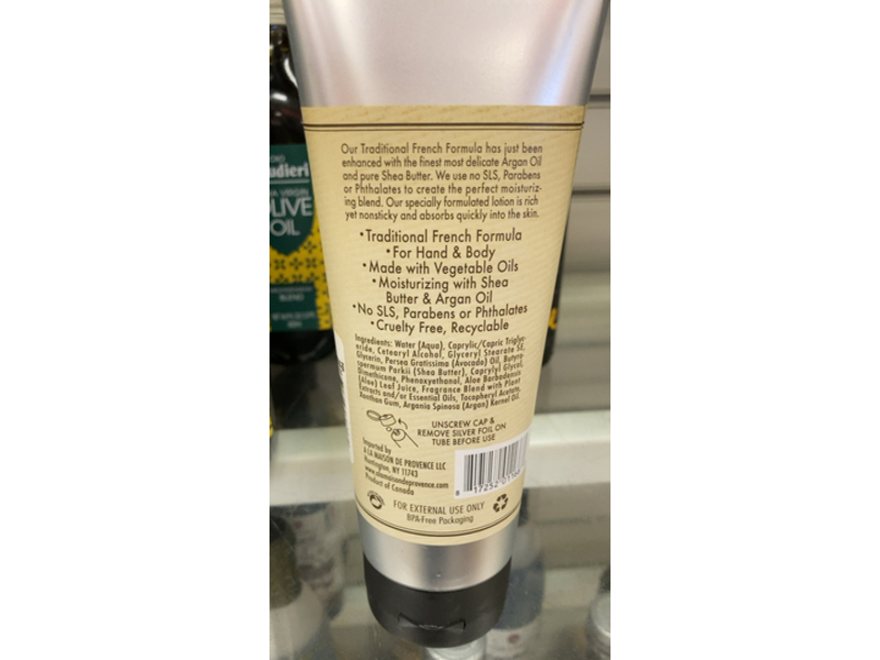 A La Maison De Provence Moisturizing Hand & Body Lotion, Sweet Almond, 8 fl oz/240 mL