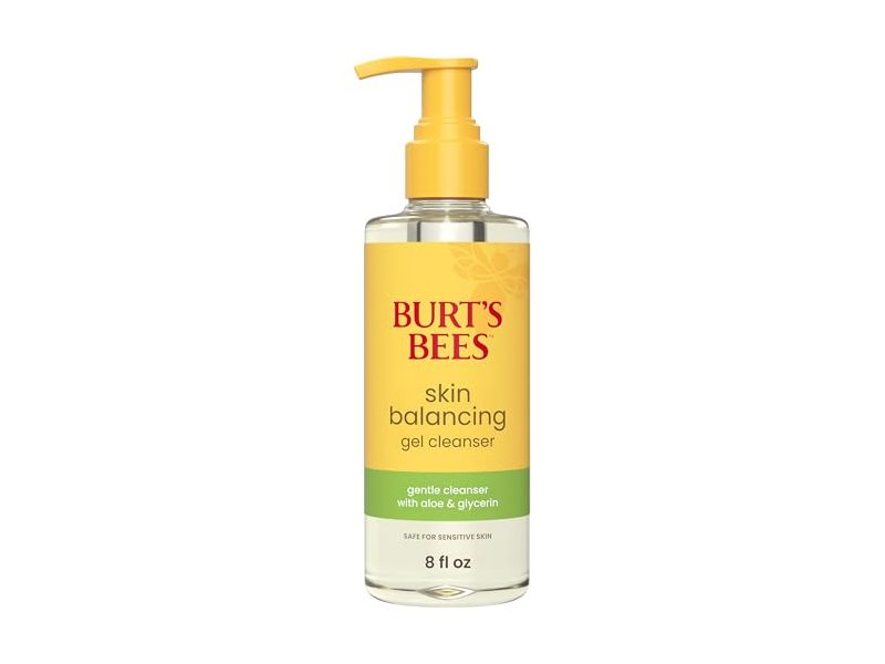 Burt's Bees Skin Balancing Gel Cleanser, Aloe & Glycerin, 8 fl oz
