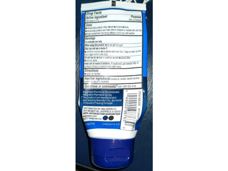 Walgreens Dry Skin Healing Ointment, Fragrance-Free, 1.75 oz/50 g