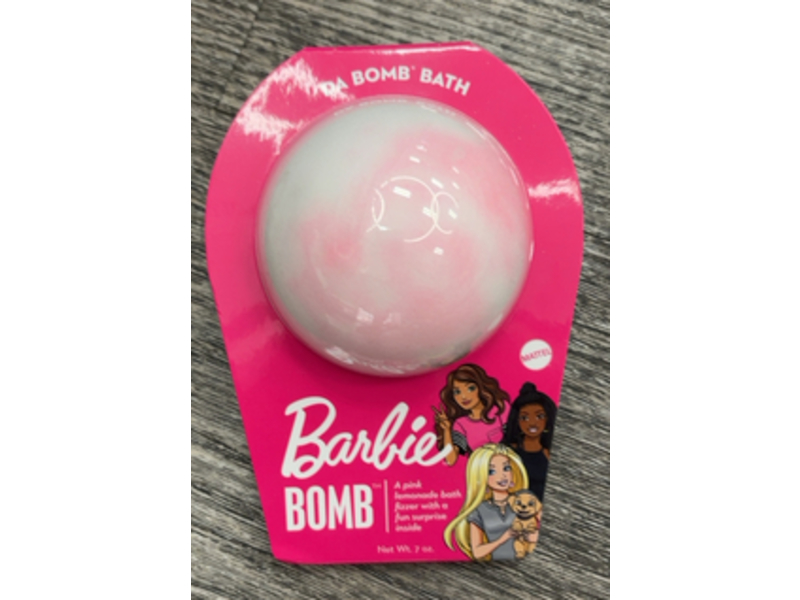 DA Bomb Barbie Swirl Bath Bomb, 7 oz