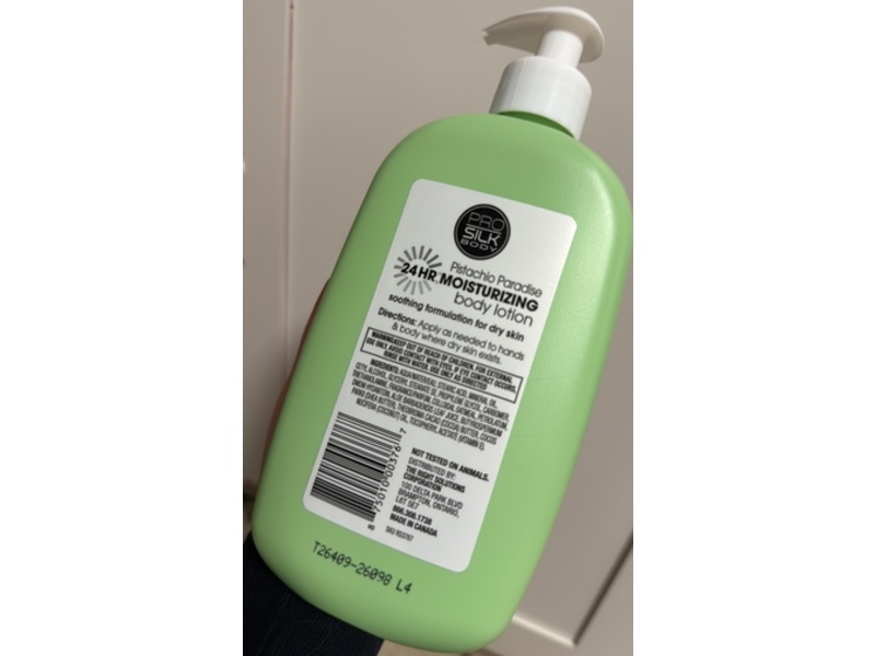 Pro Silk Body 24Hr Moisturizing Body Lotion, Pistachio Paradise, 12 fl oz/354 mL
