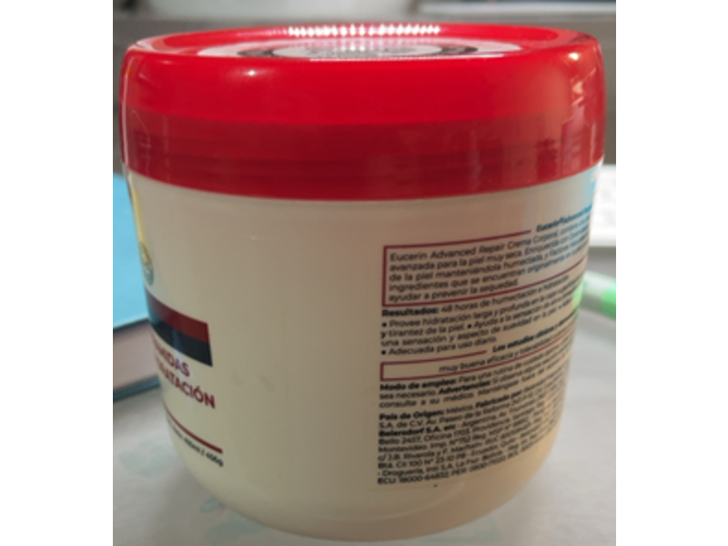 Eucerin pH5 Advanced Repair Body Cream, 450 mL