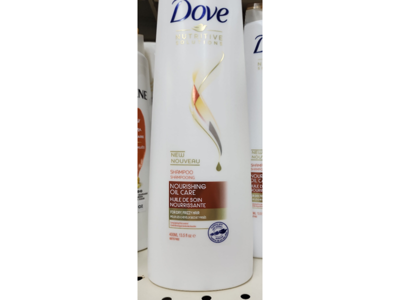 Dove Nourishing Oil Care Shampoo, 13.5 fl oz/400 mL