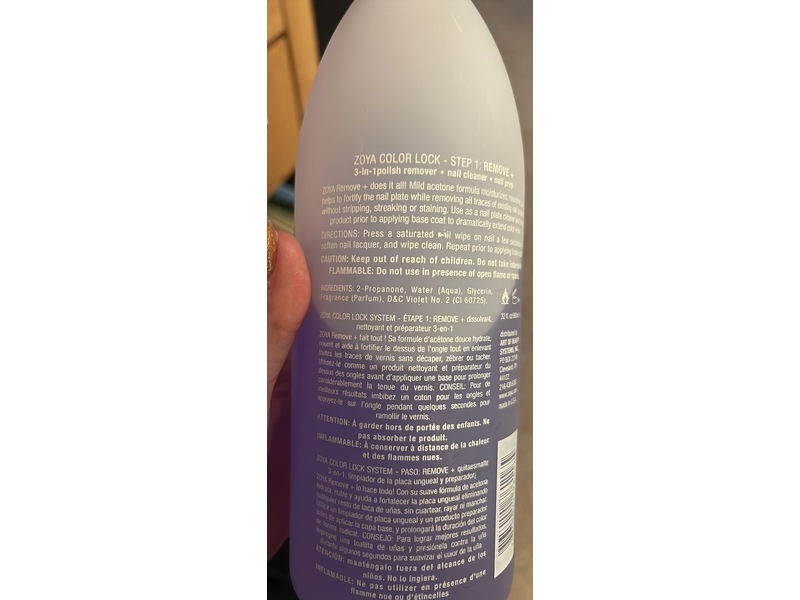 Zoya 3-In-1 Remove Plus Nail Polish Remover, 32 fl oz/960 mL