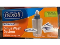 Rexall All-Natural Sinus Wash System, 0.1 oz/3 g, Pack Of 20 - thumbnail 2