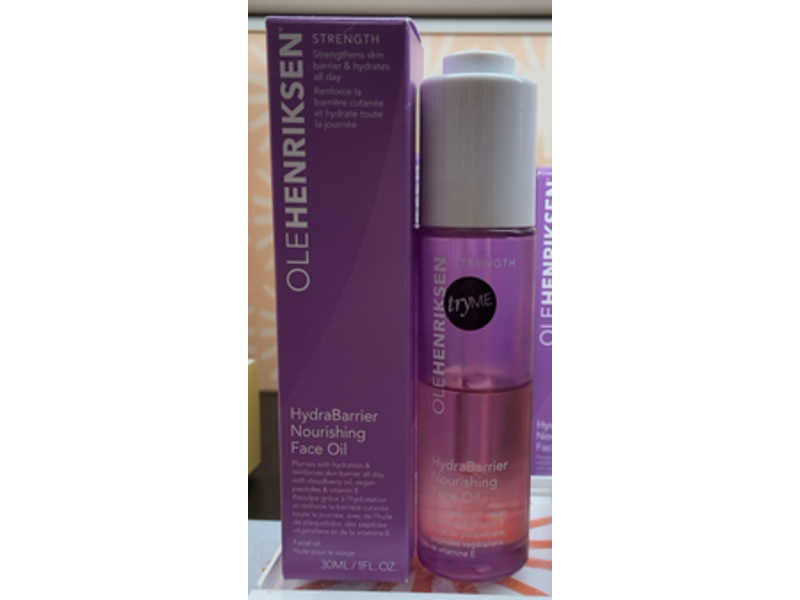 Olehenriksen Hydrabarrier Nourishing Face Oil, Strength, 1 fl oz/30 mL