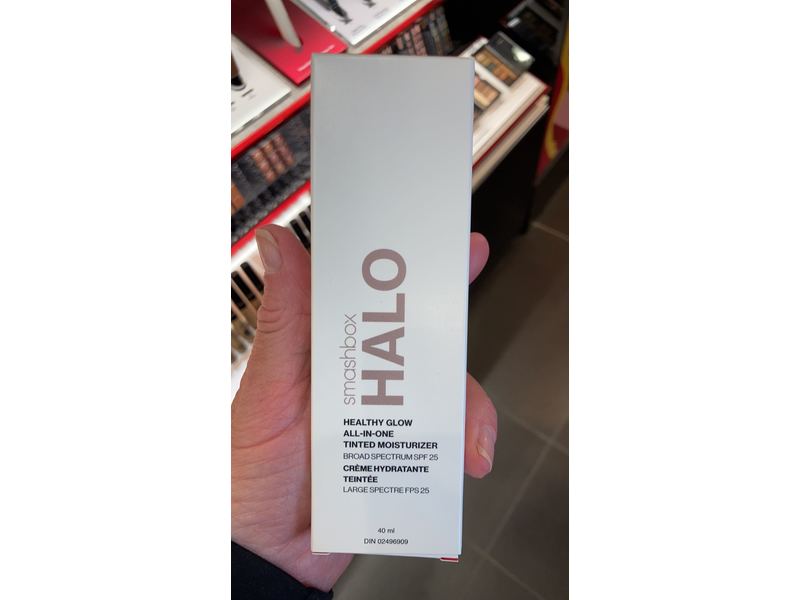 Smashbox Halo Healthy Glow All-In-One Tinted Moisturizer, SPF 25, Medium Tan, 40 mL