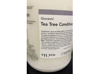 Giovanni Tea Tree Triple Treat Invigorating Conditioner, 3785 mL - Image 4