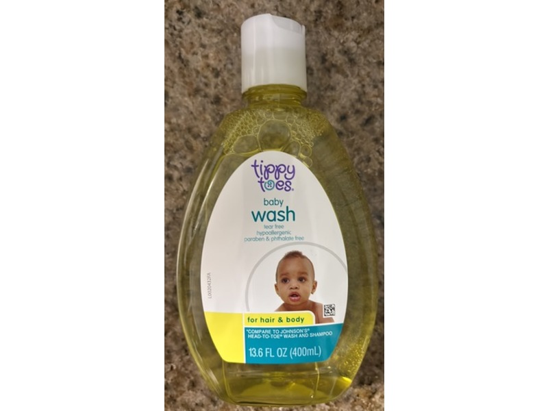 Tippy Toes Baby Hair & Body Wash, 13.6 fl oz/400 mL