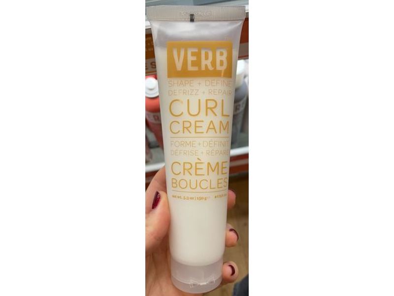 Verb Curl Cream, Shape + Definition + Defrizz + Repair, 5.3 oz/150 g