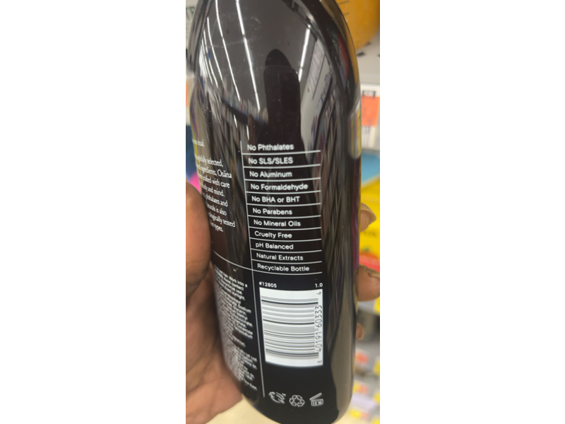 Osana Ultra Hydration Shampoo, Jasmine Rosewater, 11.8 fl oz/350 mL