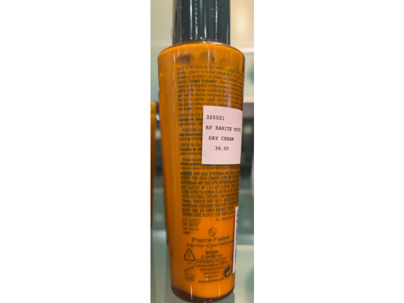 Rene Furterer Paris Karite Nutri Intense Nourishing Ritual Day Cream, 3.3 fl oz/100 mL