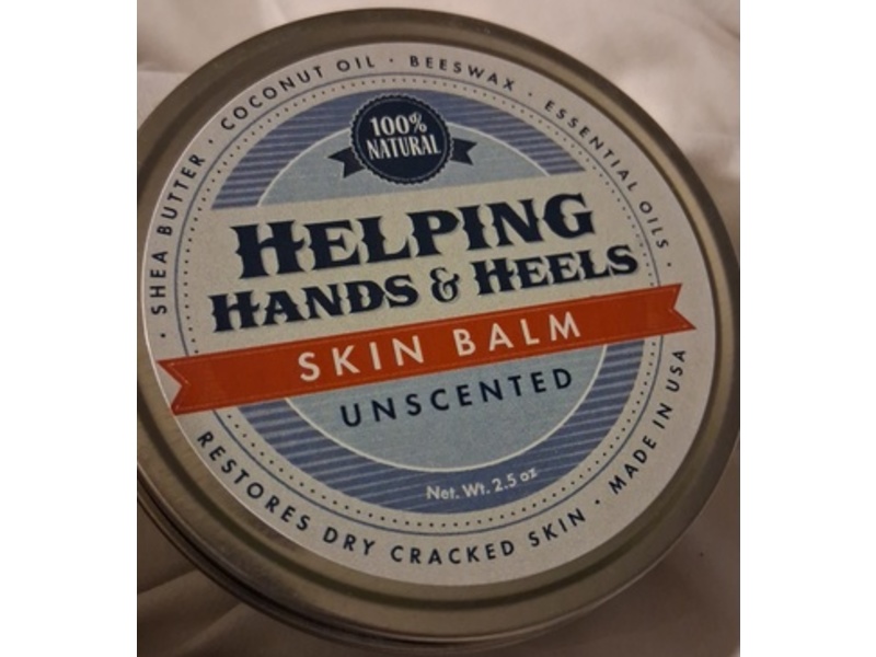 Helping Hands & Heels Skin Balm, Unscented, 2.5 oz