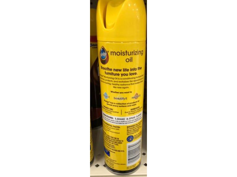 Pledge Revive It Moisturizing Oil, Amber & Argan Scent, 9.7 oz