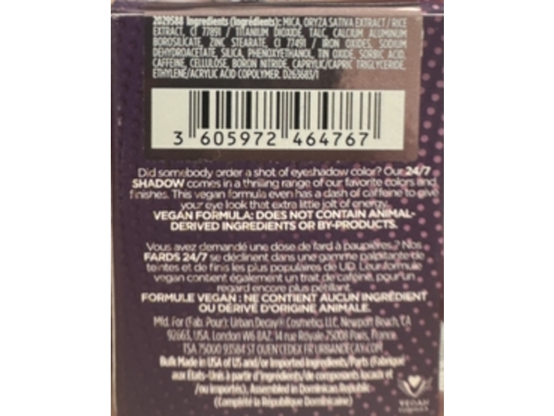 Urban Decay Eye Shadow, Bad Seed, 0.06 oz/1.8 g