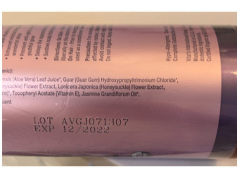 Pura D'Or Organic Aloe Vera Gel, Jasmine, 16 fl oz/473 mL