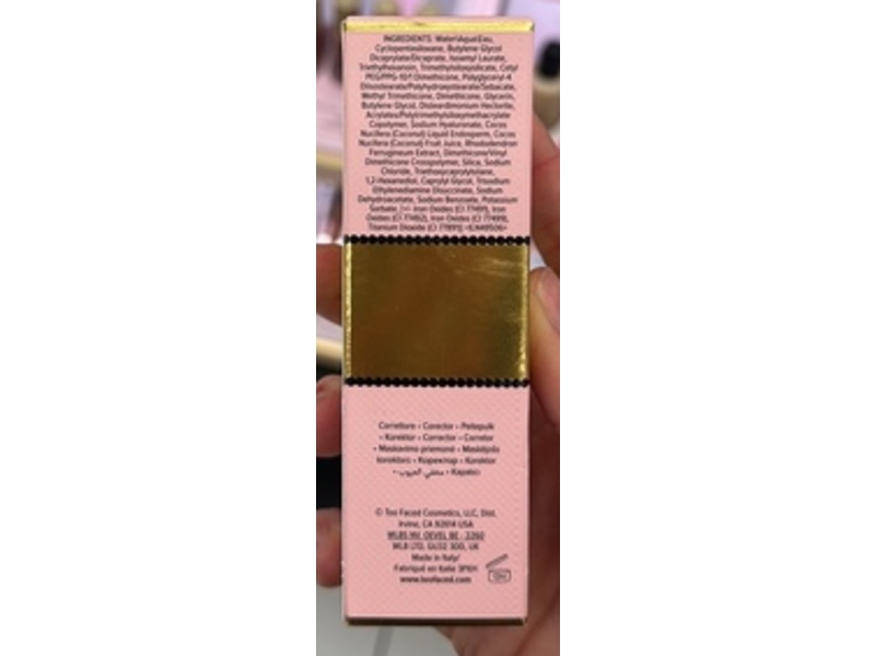 Too Faced Born This Way Super Coverage Multi-Use Sculpting Concealer, Warm Sand, 0.45 fl oz/13.5 mL