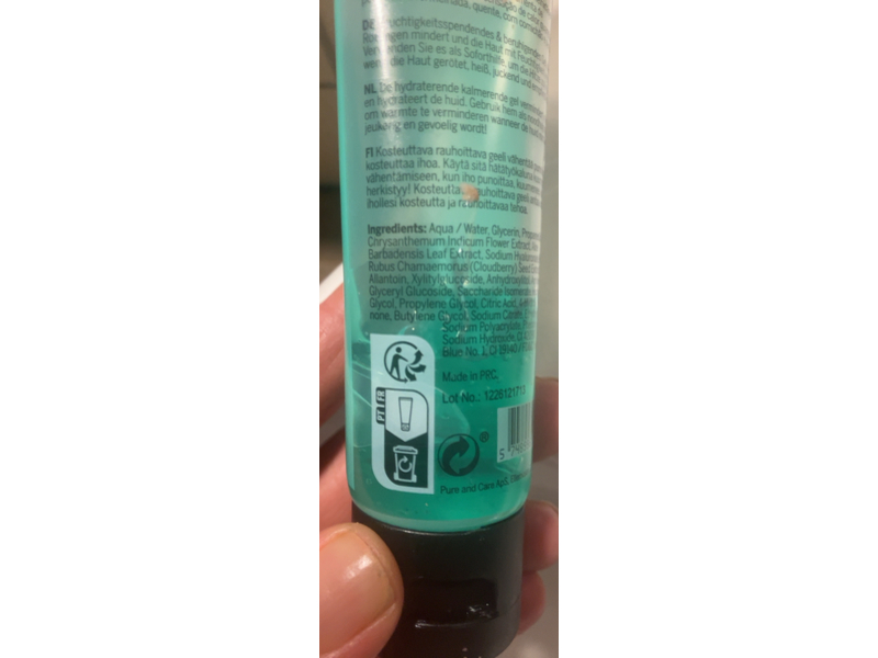 Pure & Care Hydrating Gel, Hyaluronic Acid, 2.2 fl oz/60 mL