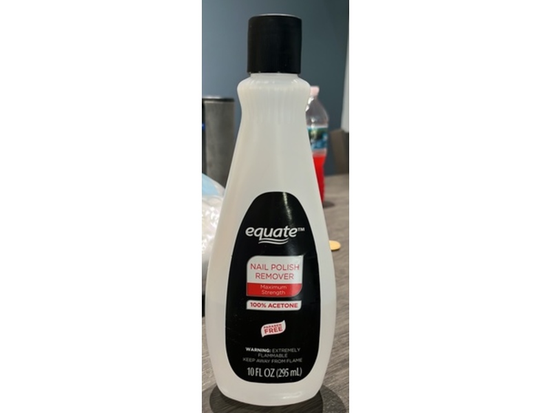 Equate Nail Polish Remover, Acetone, 10 fl oz/295 mL