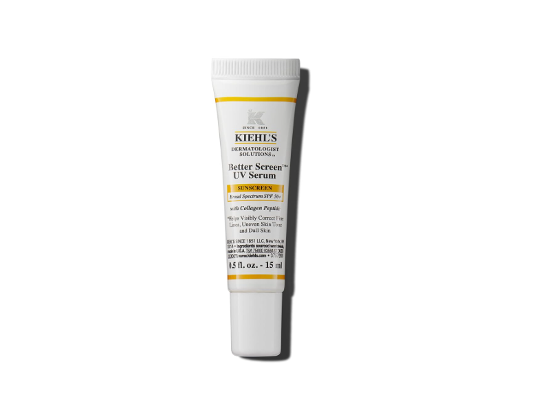 Kiehl's Better Screen UV Serum Sunscreen, SPF 50+, 0.5 fl oz/15 mL