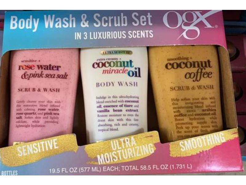 Oxy Body Wash Scrub Set, 19 fl oz/577 mL