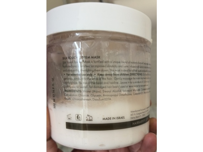 Hair Bar Nyc Silk Touch System Mask, 16.9 fl oz/500 mL