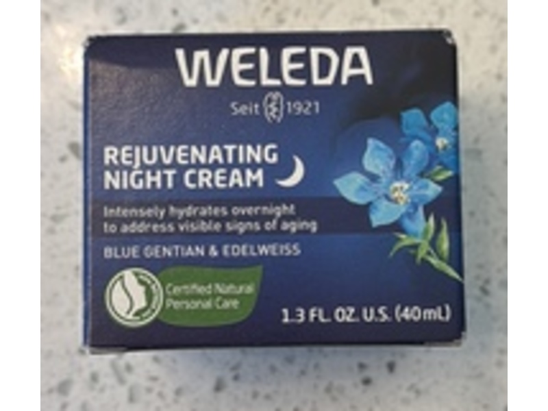 Weleda Face Care Rejuvenating Night Cream, 1.3 fl oz/40 mL