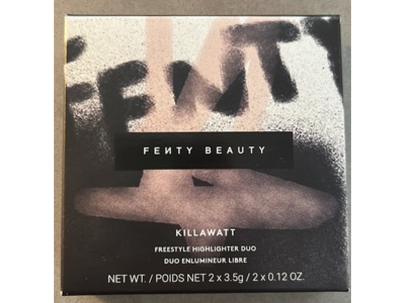 Fenty Beauty Killawatt Freestyle Highlighter Duo, Ginger Binge/Moscow Mule, 0.12 oz/3.5 g