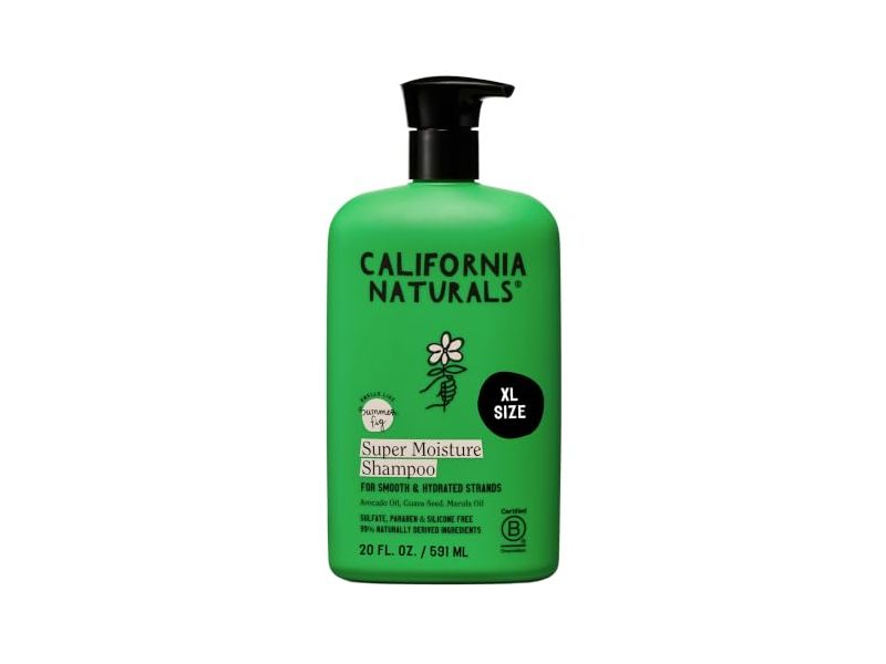 California Naturals Super Moisture Shampoo, Summer Fig, 20 fl oz/591 mL