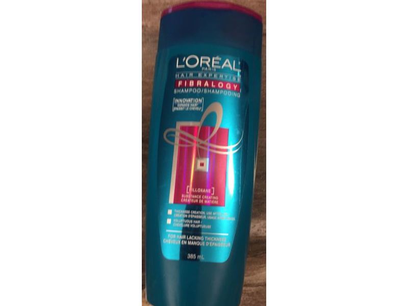 L'Oreal Paris Hair Expertise Shampoo, Fibralogy, 385 mL