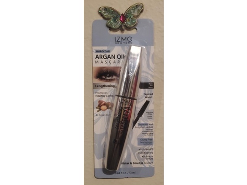 IZME New York Moroccan Argan Oil Mascara, Black, 0.44 fl oz/13 mL