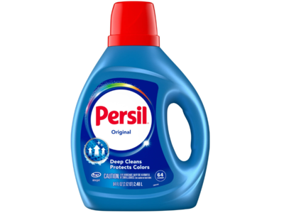 Persil Deep Cleanse Liquid Laundry Detergent, Original, 64 Loads, 84 fl oz/2.48 L