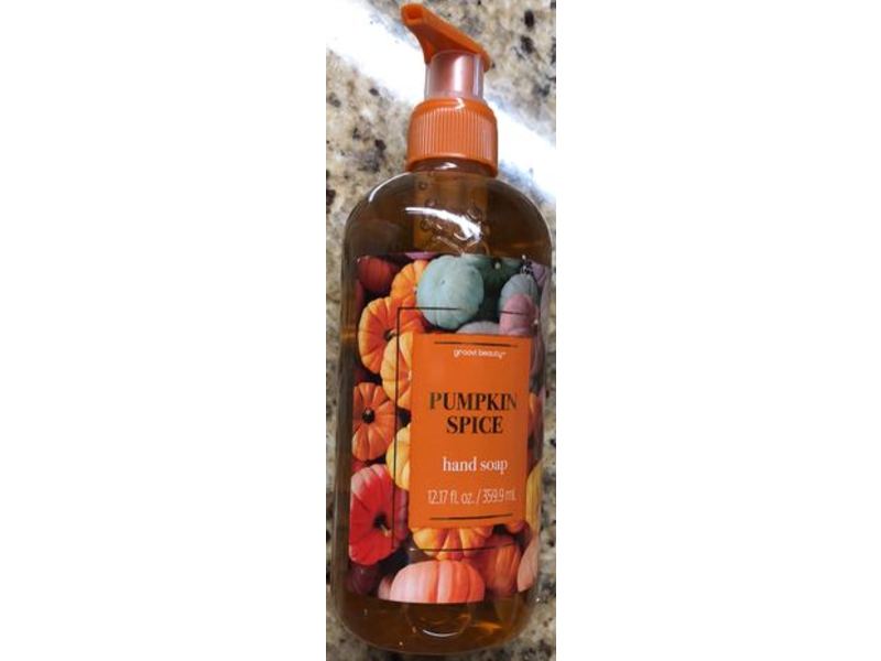 Groovi Beauty Hand Soap, Pumpkin Spice, 12.17 fl oz/359.9 mL