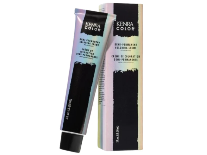 Kenra Color Demi - Permanent Coloring Cream, 1 N Black, 2 fl oz/58 mL