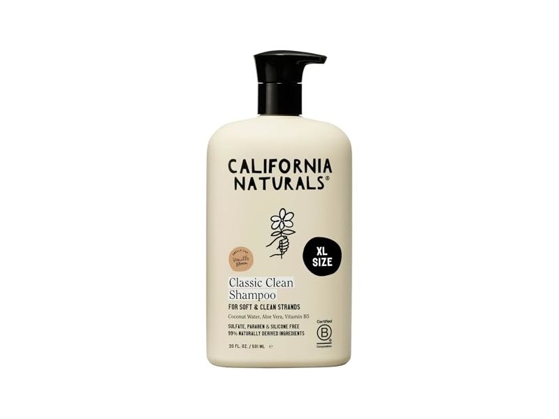 California Naturals Bloom Shampoo, Vanilla, 20 fl oz/591 mL