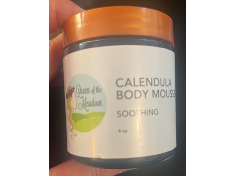 Queen Of The Meadow Calendula Body Mousse, 4 oz